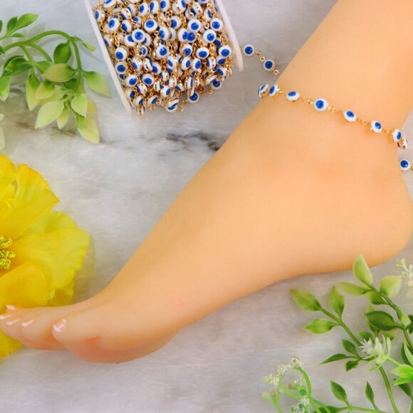 Minimalist Anklet, Sleek & Modern Design, Women’s Fashion, YC110003-A - Picture 10 of 10